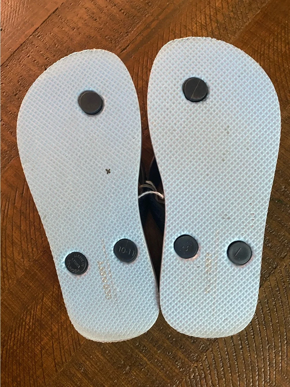 Old Navy Pink-to-Navy Gradient Kids Flip Flops